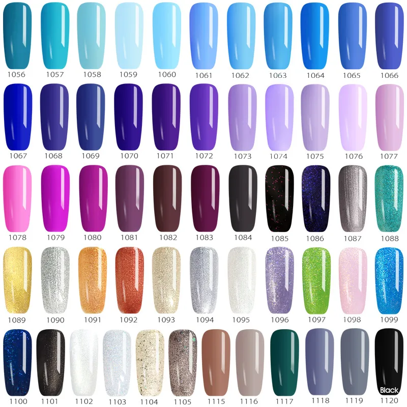 مجموعة أدوات طلاء أظافر فيناليزا VIP 120 Venalisa VIP 120 Color Chart- 1001-1055