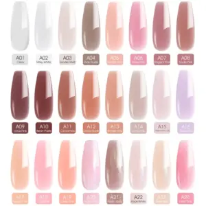 فيناليزا 50 مل جل تمديد الأظافر Hard Gel 24 Colors