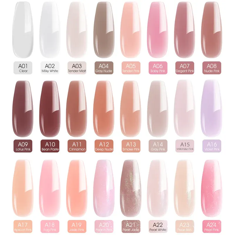 فيناليزا 50 مل جل تمديد الأظافر Hard Gel 24 Colors