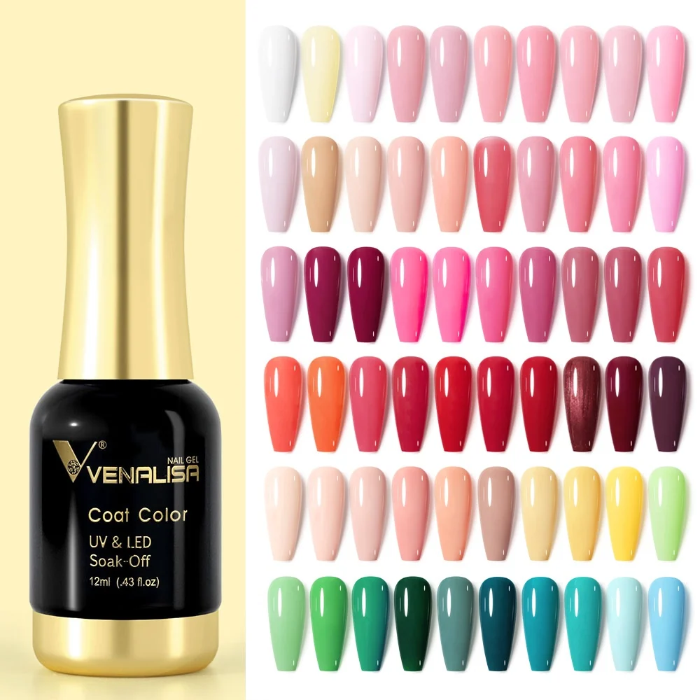 Venalisa 12ml Nail Gel Polish Colors-1 ألوان طلاء أظافر جل فيناليسا 12 مل - 1