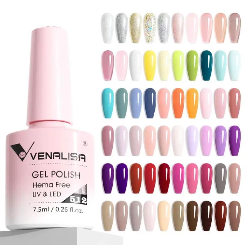 Venalisa V5 Nail Gel Polish Colors-1 ألوان جل الأظافر فيناليسا V5